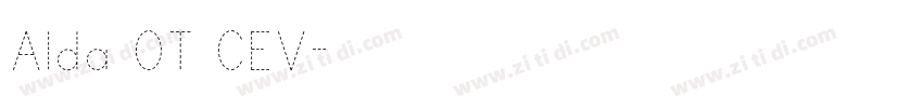 Alda OT CEV字体转换